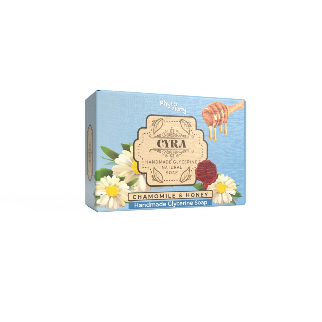 Chamomile & Honey Glycerine Soap (100g)
